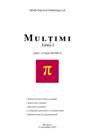 Mulțimi - Ediția I (_print după PDF_)